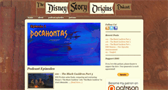 Desktop Screenshot of disneystoryoriginspodcast.com